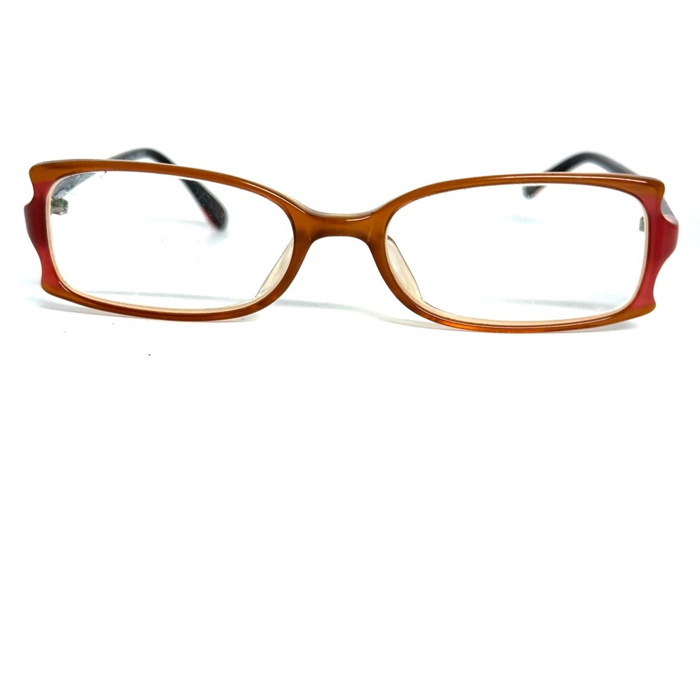 Conquistador Berlin-Mitte‎ AJ53 Eyeglasses Frames Brown Red Germany 50-18-135
